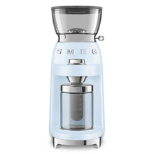 Load image into Gallery viewer, SMEG 50's Style Coffee Grinder Pastel Blue
