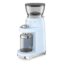 Load image into Gallery viewer, SMEG 50's Style Coffee Grinder Pastel Blue
