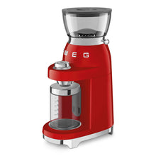 Load image into Gallery viewer, SMEG 50's Style Coffee Grinder Red

