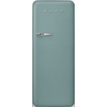 Load image into Gallery viewer, SMEG FAB28 50's Style Special Colours Retro Refrigerator 270L Right Hand Hinge Emerald Green
