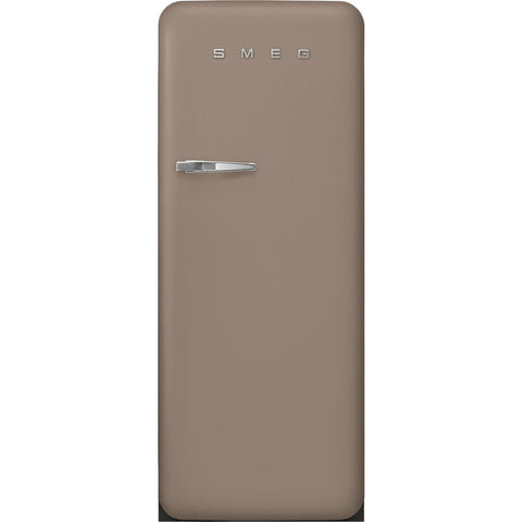 SMEG FAB28 50's Style Special Colours Retro Refrigerator 270L Right Hand Hinge Taupe