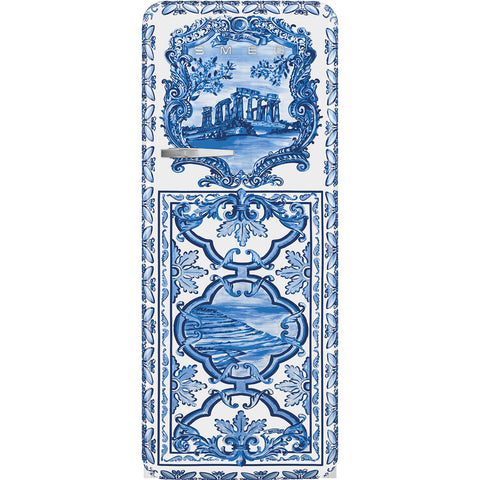 SMEG FAB28 50's Style Dolce & Gabbana Retro Refrigerator 270L Right Hand Hinge