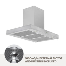 Load image into Gallery viewer, Amore 90cm quiet island mount rangehood IMSERENA9-M16
