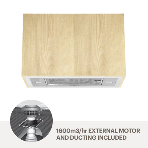 Amore 60cm quiet undermount rangehood UMEMMA6-M16