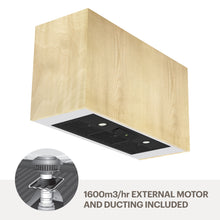 Load image into Gallery viewer, Amore 90cm undermount rangehood - Black UMLUCIA9B-M162
