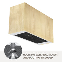 Load image into Gallery viewer, Amore 90cm undermount rangehood - Black UMLUCIA9B-M9
