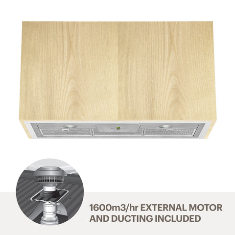 Amore 90cm quiet undermount rangehood UMLUCIA9-M162