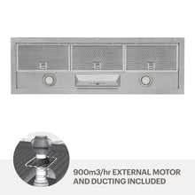 Load image into Gallery viewer, Amore 90cm quiet undermount rangehood UMLUCIA9-M9
