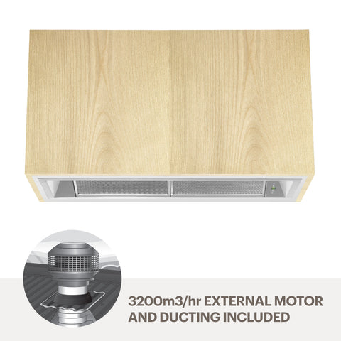 Amore 90cm quiet undermount rangehood UMSOFIA9-M32