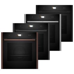 NEFF N90 Flex Design 60cm Full Steam Oven, 4.1" TFT, Black