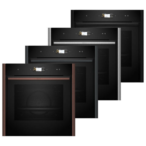 NEFF N90 Flex Design 60cm Vario Steam Oven, 4.1" TFT, Black