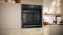 Load image into Gallery viewer, NEFF N50, 60cm Built-in Oven with added steam function, Graphite Grey
