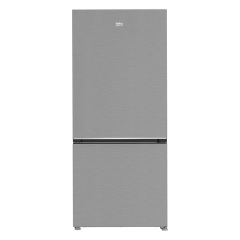 Beko 455Lt Net Volume Platinum Bottom Mount Fridge/Freezer