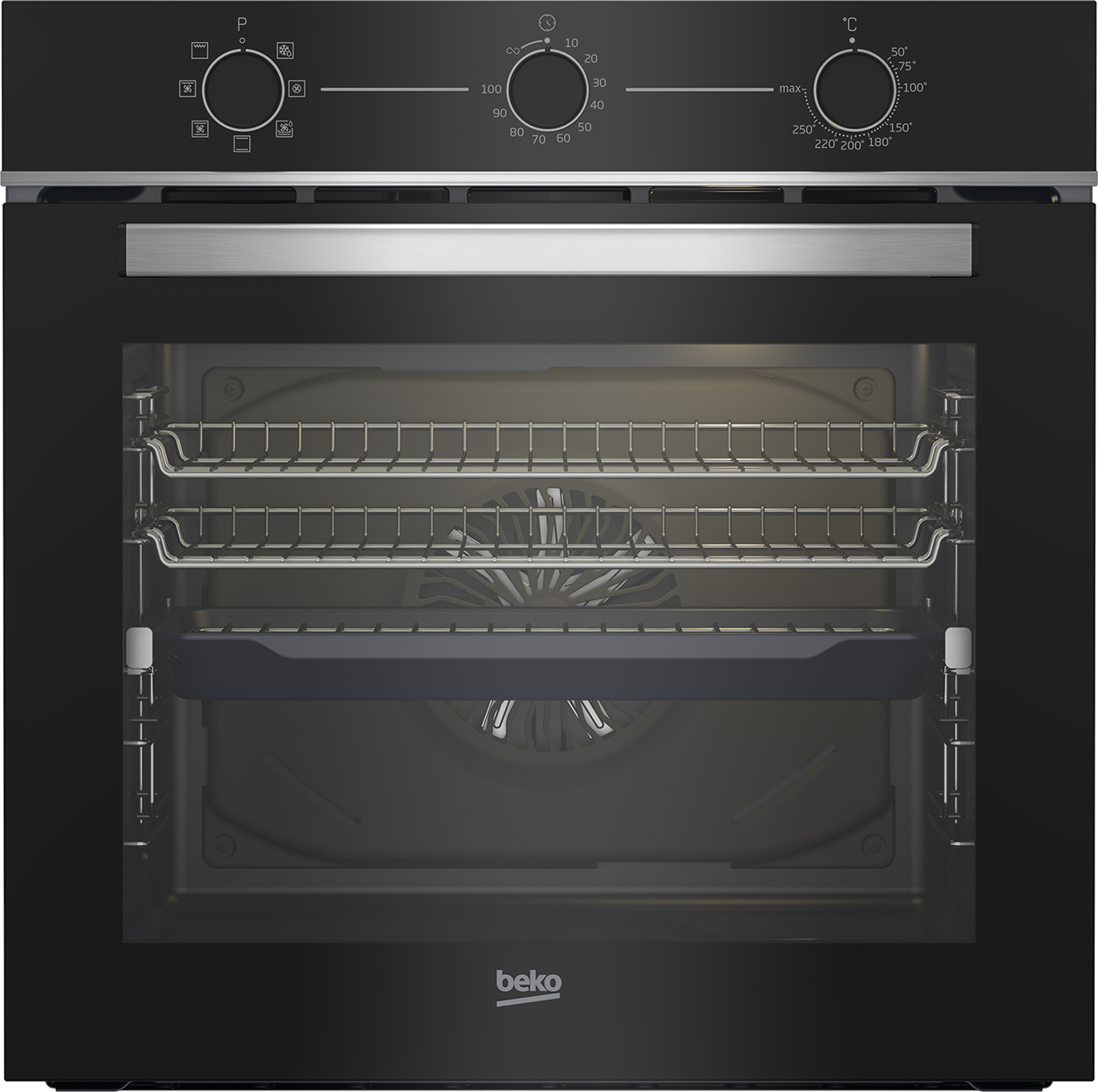 Beko 60cm Multifunction Built-in Oven BBO6850MX