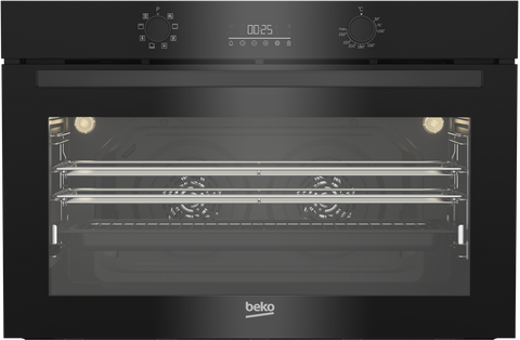 Beko 90cm, Dark S/S 127Lt Multifunction Built-in Wall Oven