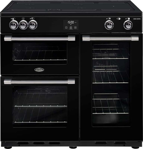BELLING 90CM COOKCENTRE INDUCTION BLACK