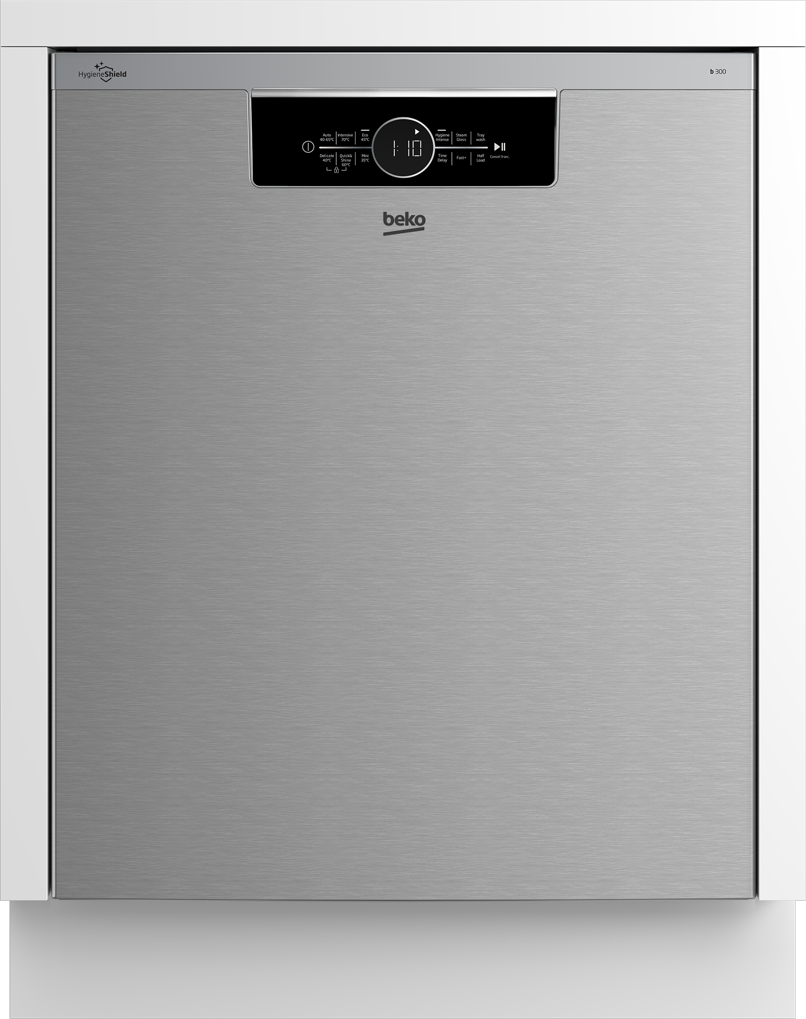 Beko Underbench Dishwasher, 14 Place Setting, Black