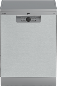 Beko Free Standing Dishwasher, 14 Place Setting, Platinum