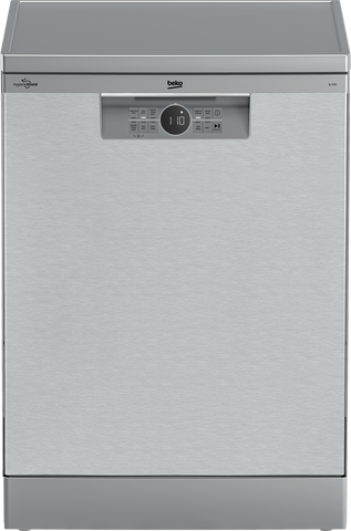 Beko Free Standing Dishwasher, 14 Place Setting, Platinum
