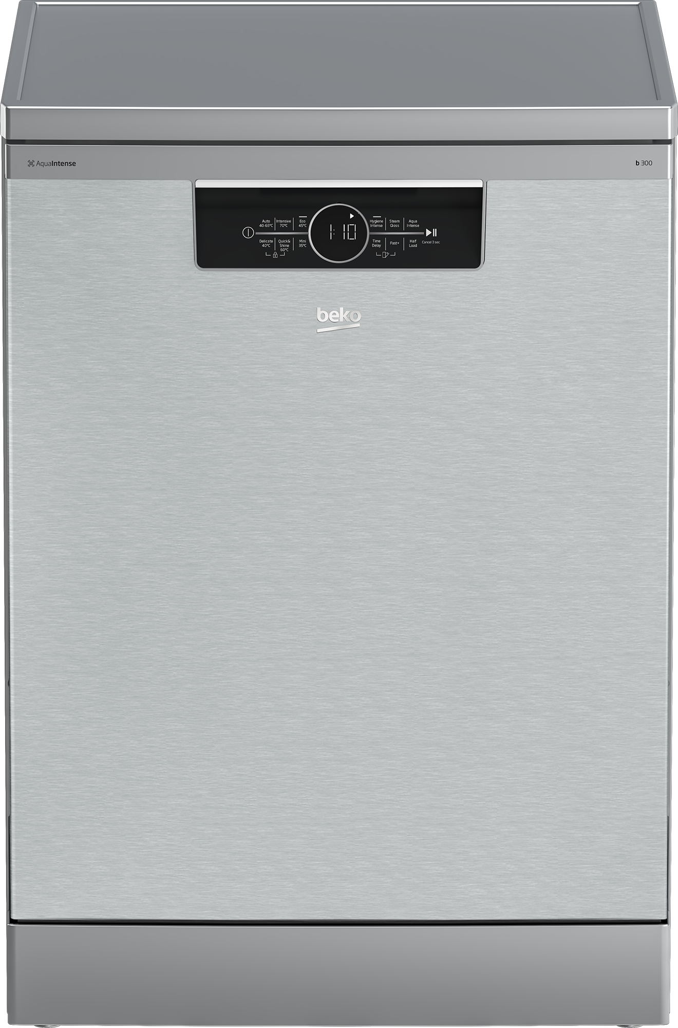 Beko Free Standing Dishwasher, 16 Place Setting, Platinum