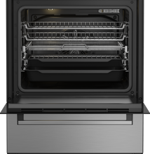 Load image into Gallery viewer, Beko 60cm, S/S Free Standing Cooker with 4-zone Gas cooktop
