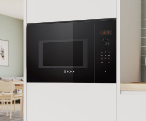 Bosch Series 4 Built-in Microwave Oven BFL553MB1A, Black