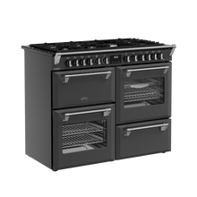 Load image into Gallery viewer, BELLING 110CM RANGE COOKER DLX DF ANTHRACITE
