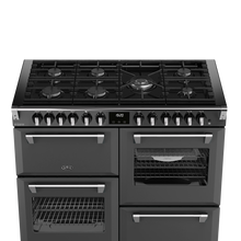 Load image into Gallery viewer, BELLING 110CM RANGE COOKER DLX DF ANTHRACITE
