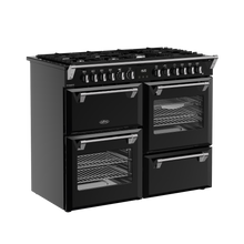 Load image into Gallery viewer, BELLING 110CM RANGE COOKER DLX DF BLACK
