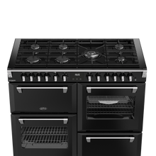 Load image into Gallery viewer, BELLING 110CM RANGE COOKER DLX DF BLACK

