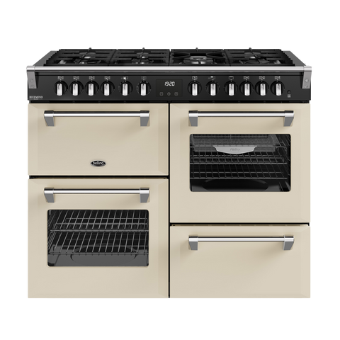 BELLING 110CM RANGE COOKER DLX DF CREAM
