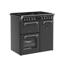 Load image into Gallery viewer, BELLING 90CM RANGE COOKER DLX DF ANTHRACITE
