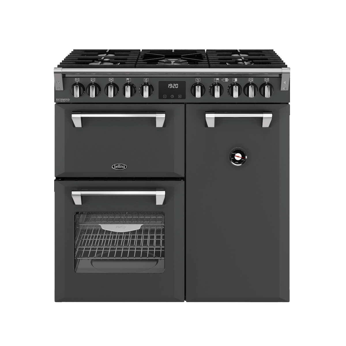 BELLING 90CM RANGE COOKER DLX DF ANTHRACITE – Total Kitchens