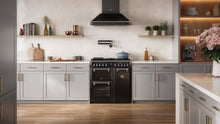 Load image into Gallery viewer, BELLING 90CM RANGE COOKER DLX DF BLACK
