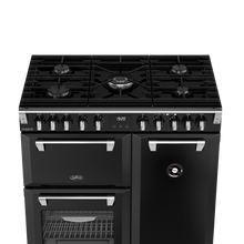 Load image into Gallery viewer, BELLING 90CM RANGE COOKER DLX DF BLACK
