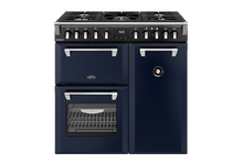 Load image into Gallery viewer, BELLING 90CM RANGE COOKER DUAL FUEL
