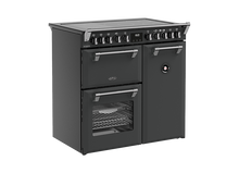 Load image into Gallery viewer, BELLING 90CM RANGE COOKER DLX IND ANTHRACITE
