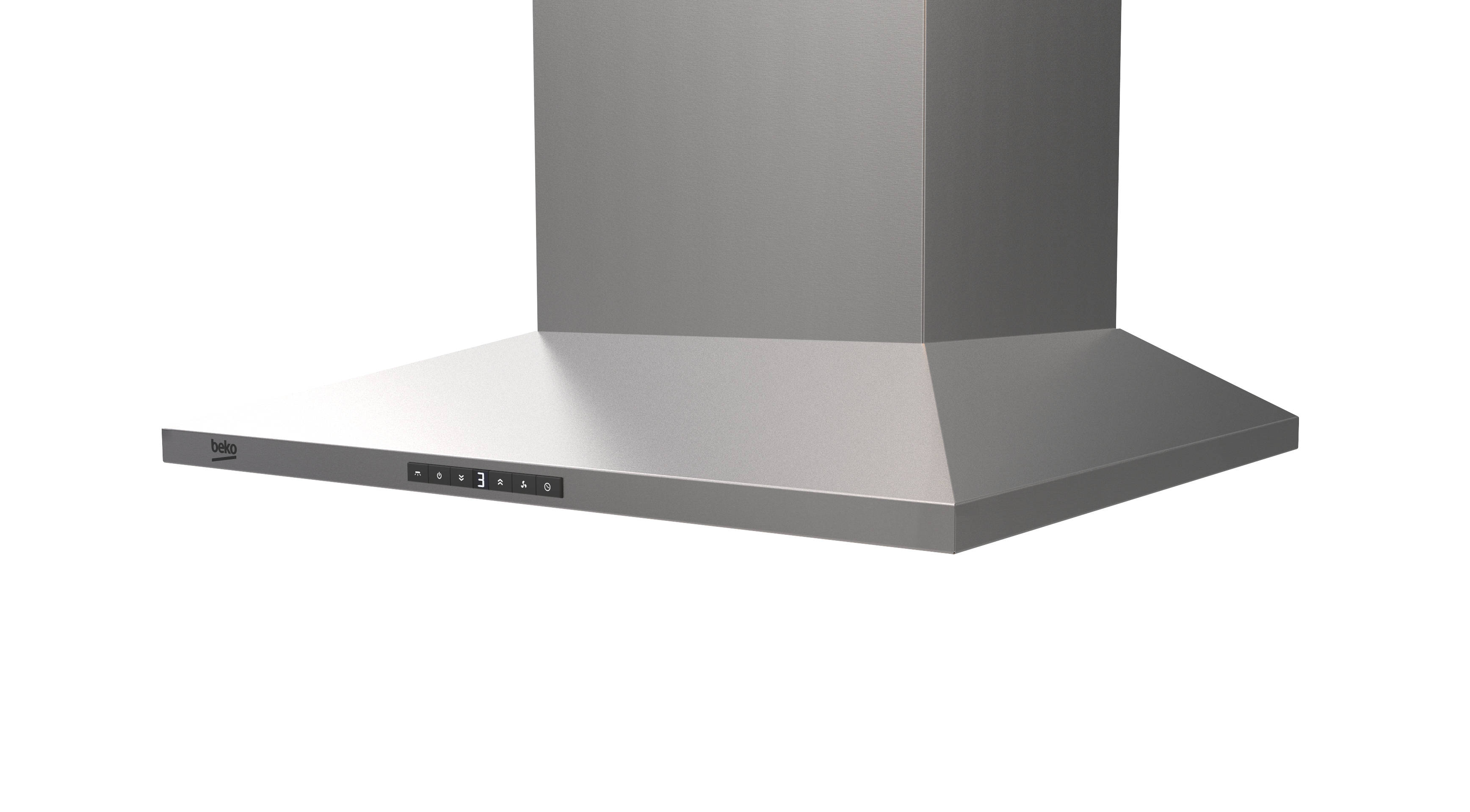 Beko 60cm Stainless Steel Canopy Rangehood