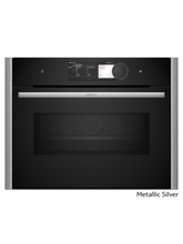 Load image into Gallery viewer, NEFF N90 Flex Design 45cm Compact Oven with Microwave, 6.8" TFT, Black
