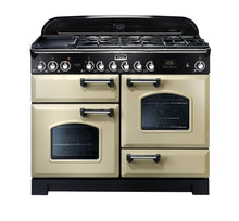 Load image into Gallery viewer, FALCON CLASSIC DELUXE 110CM DUAL FUEL COOKER CHROME
