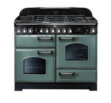 Load image into Gallery viewer, FALCON CLASSIC DELUXE 110CM DUAL FUEL COOKER CHROME
