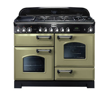 Load image into Gallery viewer, FALCON CLASSIC DELUXE 110CM DUAL FUEL COOKER CHROME
