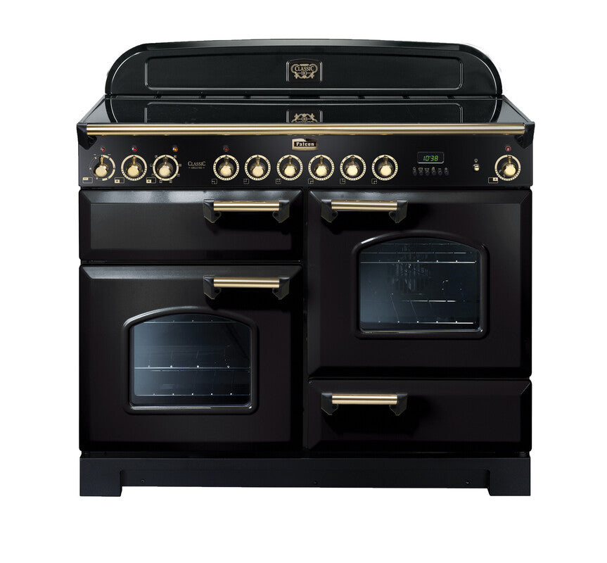 FALCON CLASSIC DELUXE 110CM INDUCTION COOKER BLACK BRASS