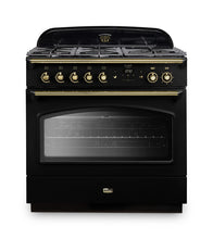 Load image into Gallery viewer, FALCON CLASSIC FX90 DUAL FUEL SINGLE OVEN COOKER BRASS
