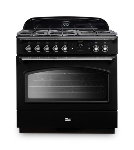 FALCON CLASSIC FX90 DUAL FUEL SINGLE OVEN COOKER CHROME