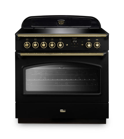 FALCON CLASSIC FX90 INDUCTION SINGLE OVEN COOKER BRASS