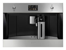 Load image into Gallery viewer, SMEG Classic Built-in Coffee Maker 45cm Stainless Steel

