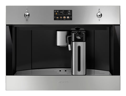 SMEG Classic Built-in Coffee Maker 45cm Stainless Steel