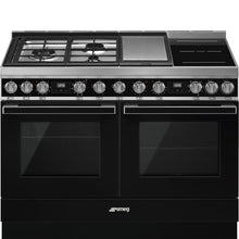 Load image into Gallery viewer, Smeg Multifuel Freestanding Cooker 120cm Portofino

