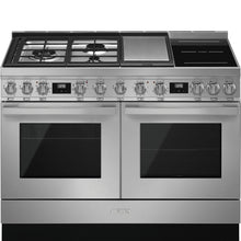 Load image into Gallery viewer, Smeg Multifuel Freestanding Cooker 120cm Portofino
